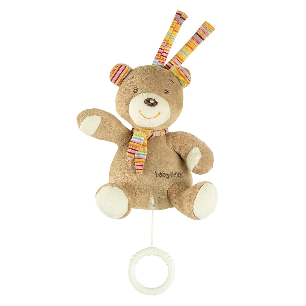 Fehn mini music box fairy - jucărie de pluș și ajutor pentru somn: cutie muzicală cu vânt cu melodia moale "Lacul lebedelor" liniștește în orice situație - pentru bebeluși și copii mici de la 0+ luni Jucarii Bebe Naty Shop Teddy