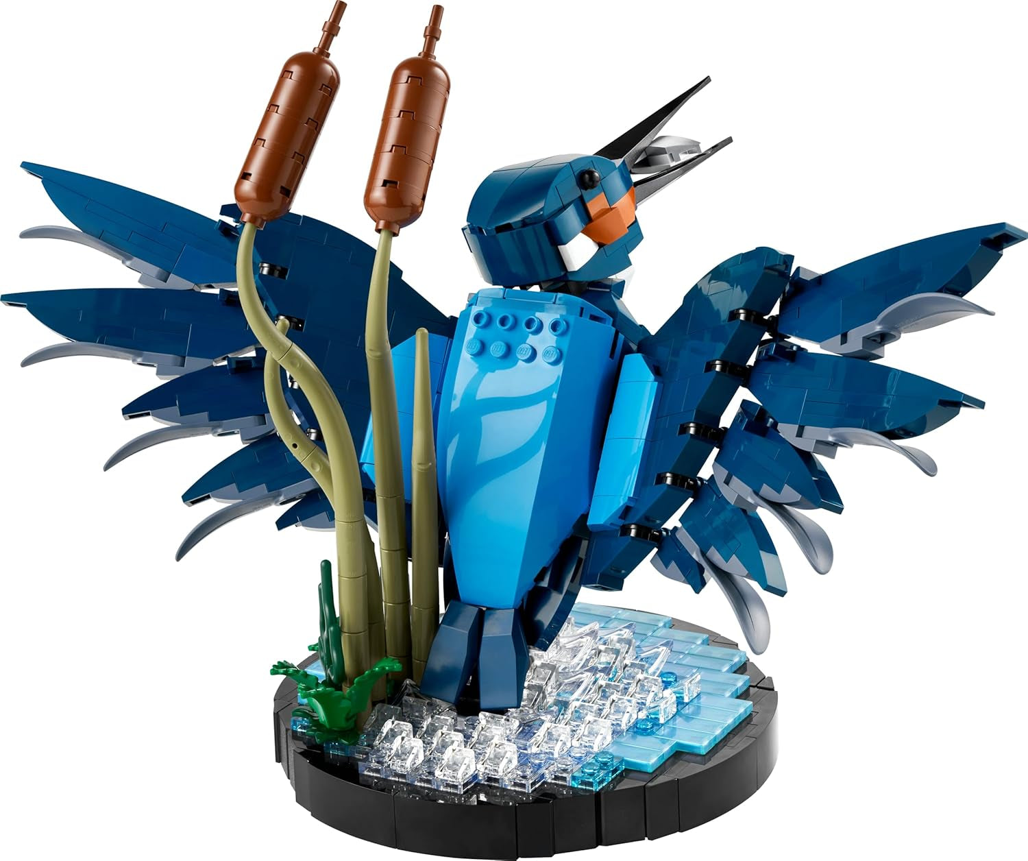LEGO Icons Eisvogel Modellbausatz für Erwachsene, Vogel-Modell fürs Wohnzimmer oder Büro, Wohn- und Homeoffice-Deko, Geschenk für Vogelliebhaber und Ornithologen, Frauen und Männer 10331