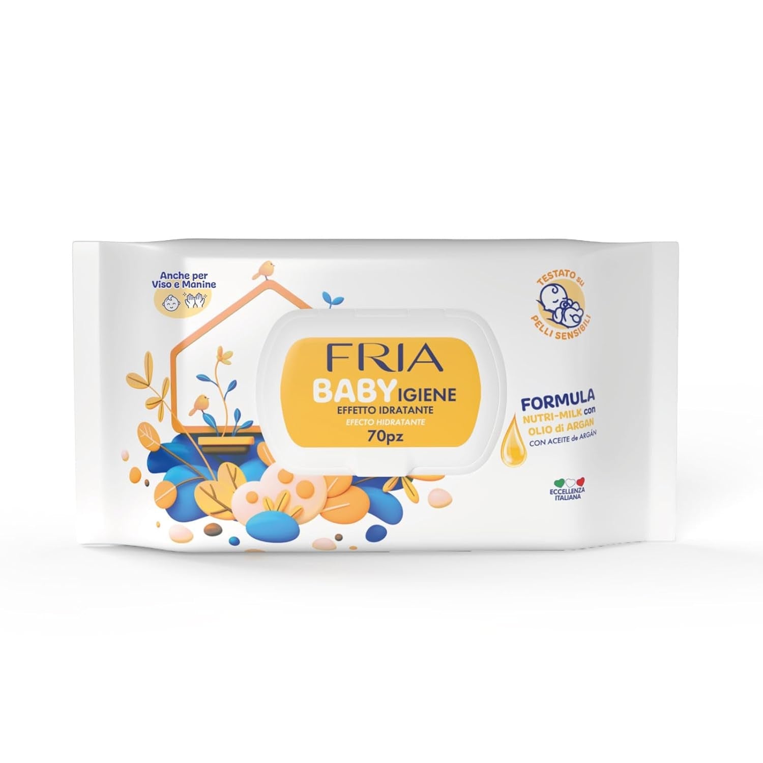70 x șervețele umede