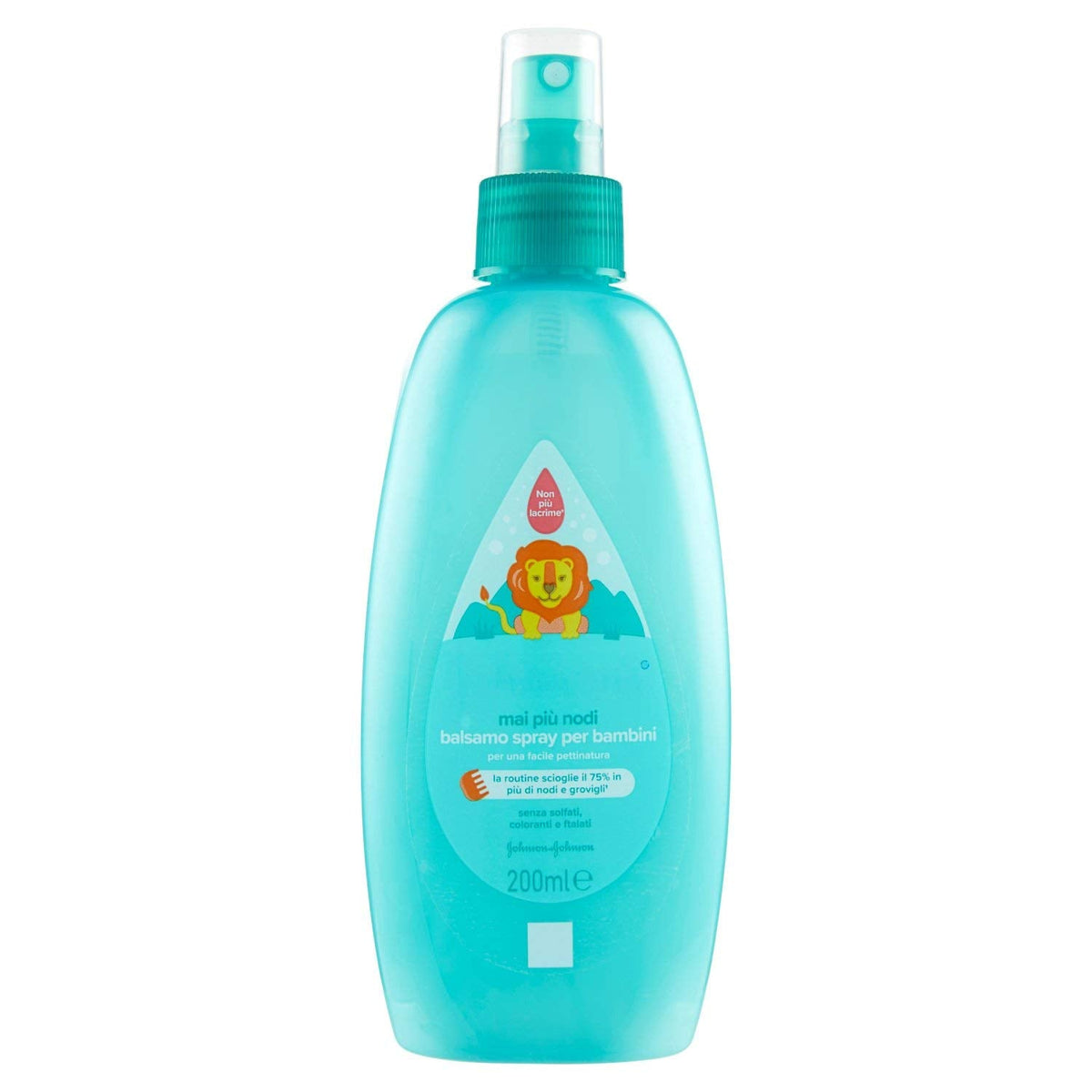 Spray pentru copii, fără noduri, descurcare, fără lacrimi, de asemenea, pentru păr lung sau creț, 200 ml Produse pentru descurcarea părului Naty Shop 200 Ml (1 pachet)