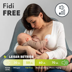 Pompa electrică de sân LIONELO Fidi Free 2, mod masaj, 5 niveluri de intensitate Accesorii Hrana si Alaptare Bebe Naty Shop