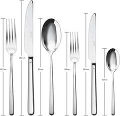 Sambonet 52513-83 Tacâmuri 36 piese, Oțel inoxidabil Bucatarie Naty Shop