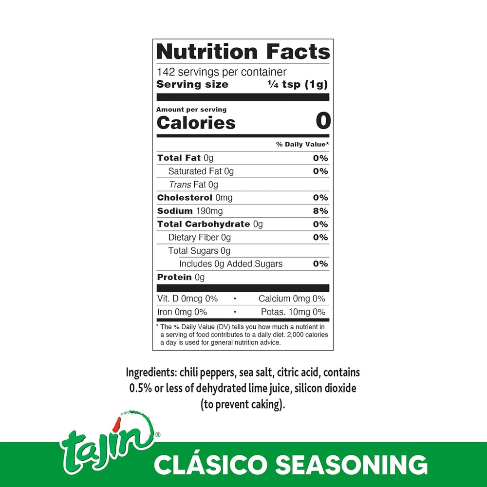 Tajin Fruit and Snack Seasoning, 5.0 oz by Tajin [Foods]