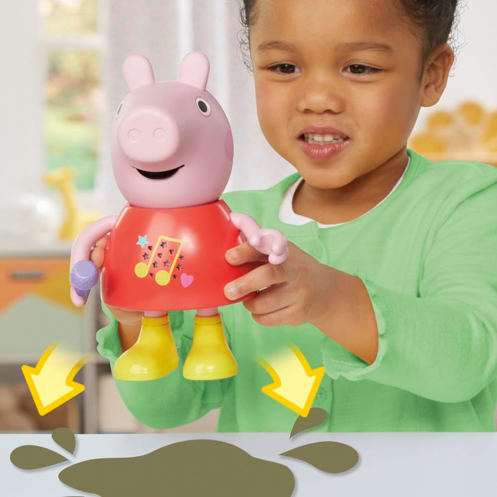 Peppa Pig, Peppa Musical-Puppe, spanische Version, Farbe (Hasbro G05185N0)