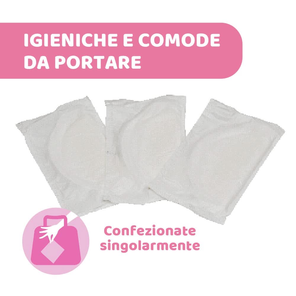 Chicco Acterielle tampoane de alăptare Natural Feeling, 30 bucăți Accesorii Hrana si Alaptare Bebe Naty Shop