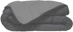 Poyet Motte Calgary Duvet Cover Poliester Steel/Silver, Poliester, Acier/Argent, 220X160X1 Cm Plapumi si pilote Naty Shop 240X220X1 Cm