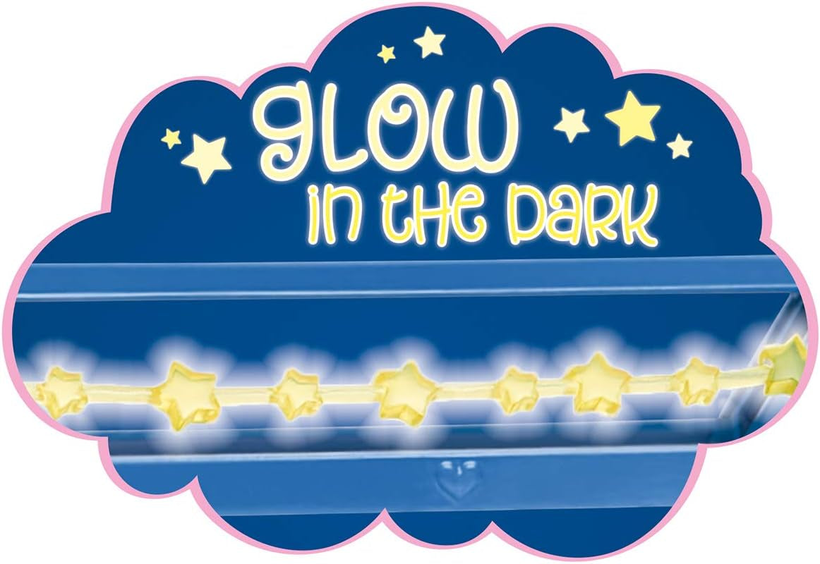 Simba Steffi Love Sweet Dreams / Puppe mit süßem Baby und Kinderbett / mit Glow in the Dark Funktion / 12 Teile / 29cm / Für Kinder ab 3 Jahren