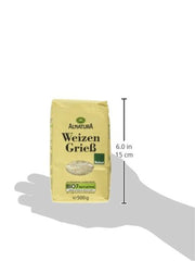 Griș de grâu organic, 500g (ambalajul poate varia)