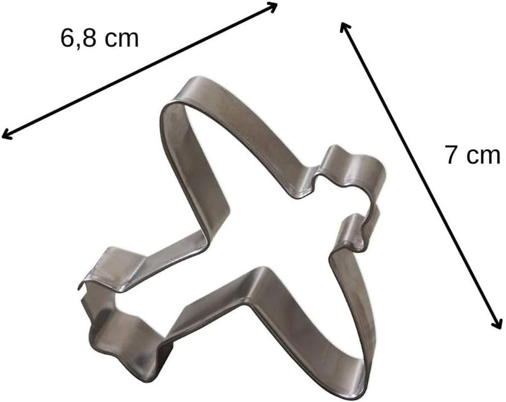 Formă de biscuiți Zenker 44862, tip avion, din oțel inoxidabil