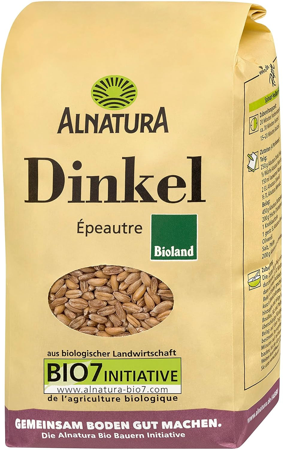Miez de speltă organică, 1 kg
