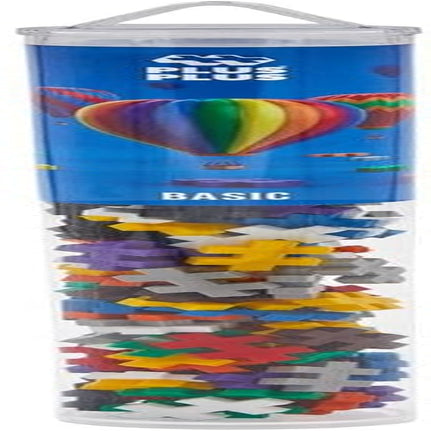 Plus-Plus 9604262 Geniales Konstruktionsspielzeug, Regenbogen, Kreativ-Bausteine Tube, 240 Teile