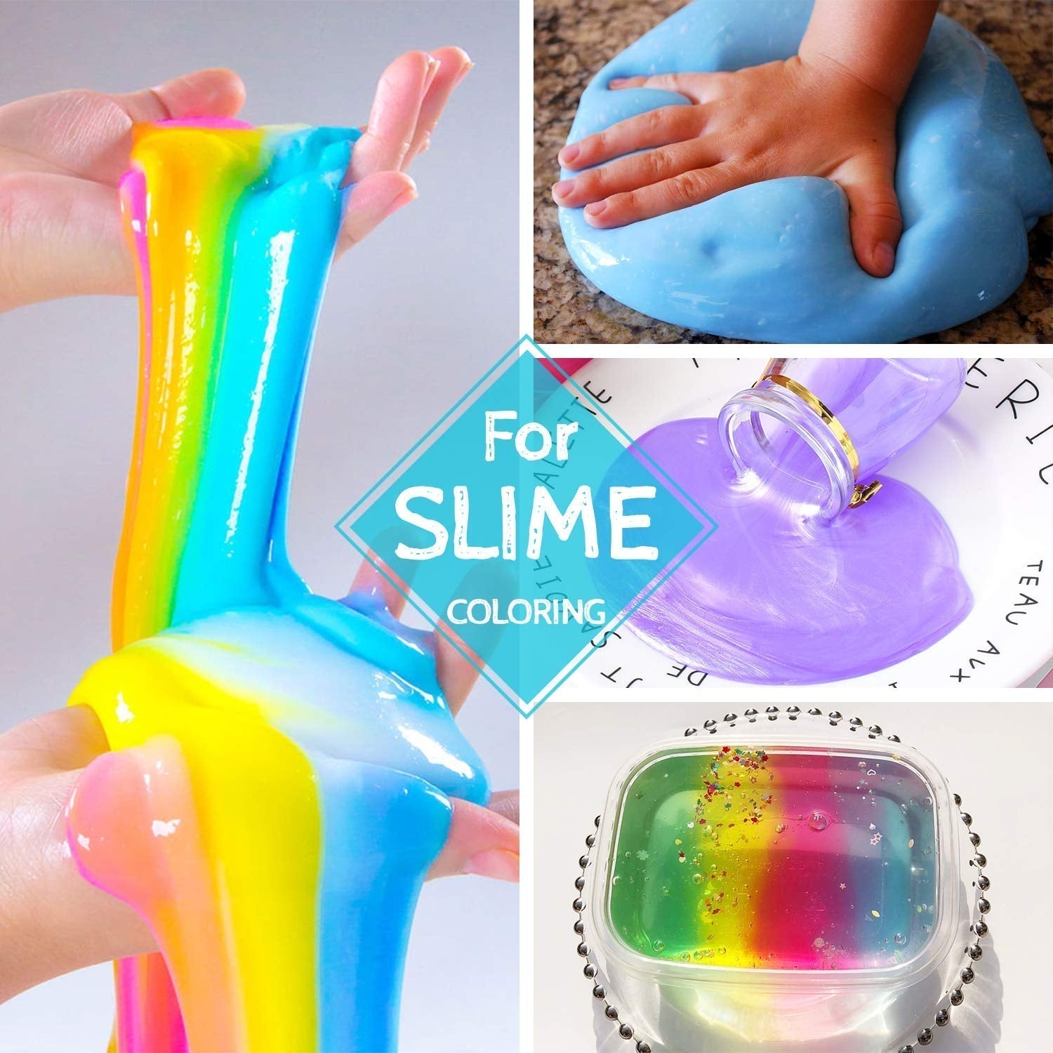 DecorRom, set 10 coloranti alimentari lichizi, 10 x 10 ml Naty Shop