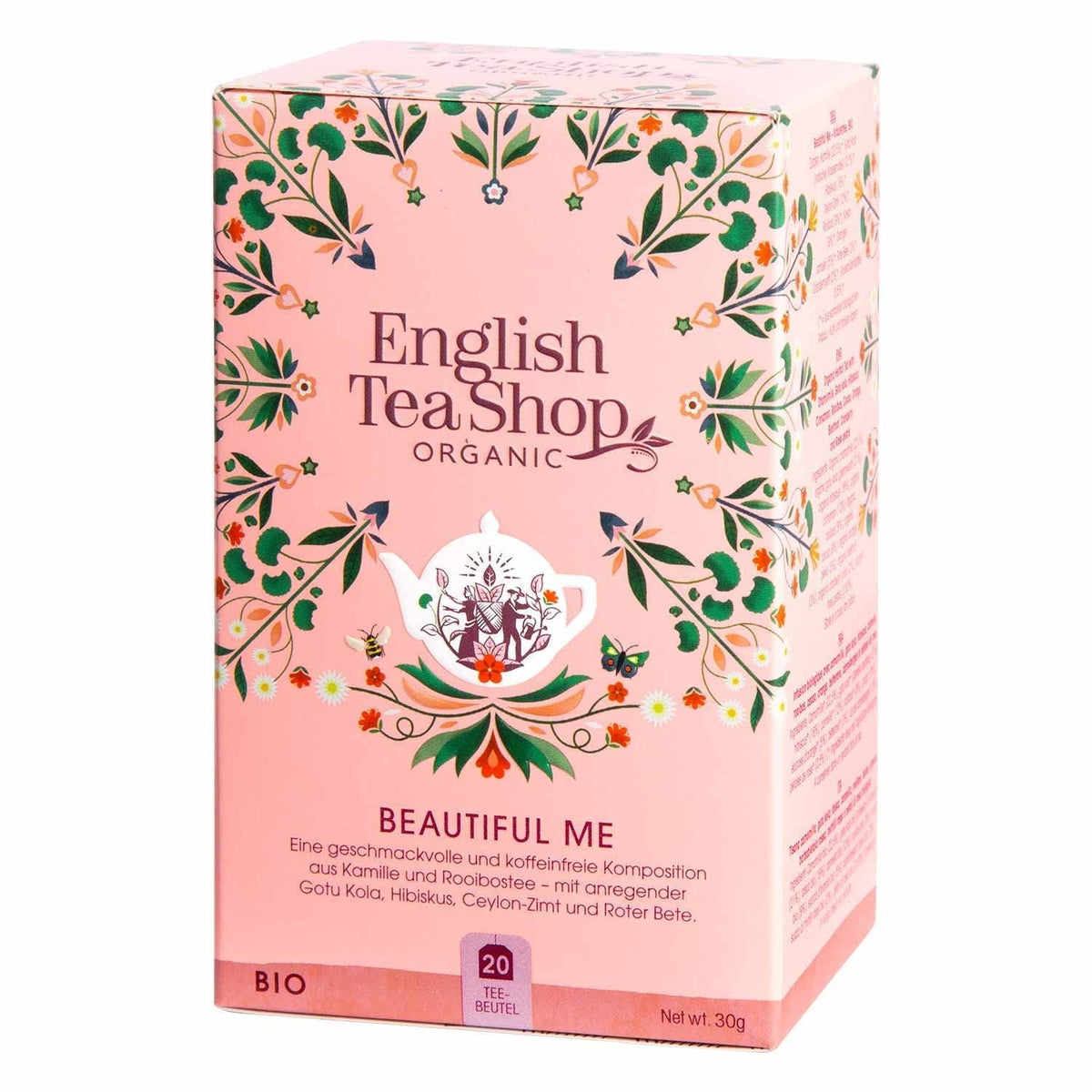 ETS - Beautiful Me, ceai wellness BIO, 20 pliculețe de ceai