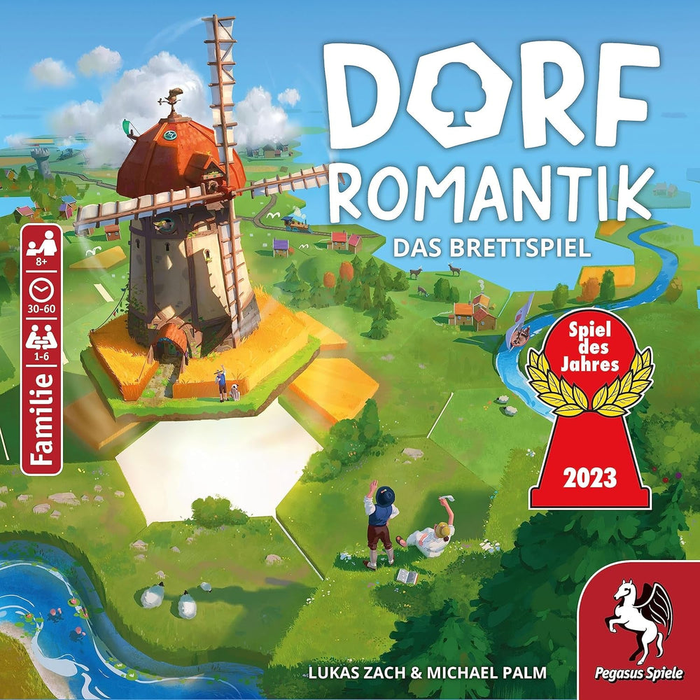 Pegasus Spiele 51240G Village Romance *Jocul anului 2023* Jocuri de societate