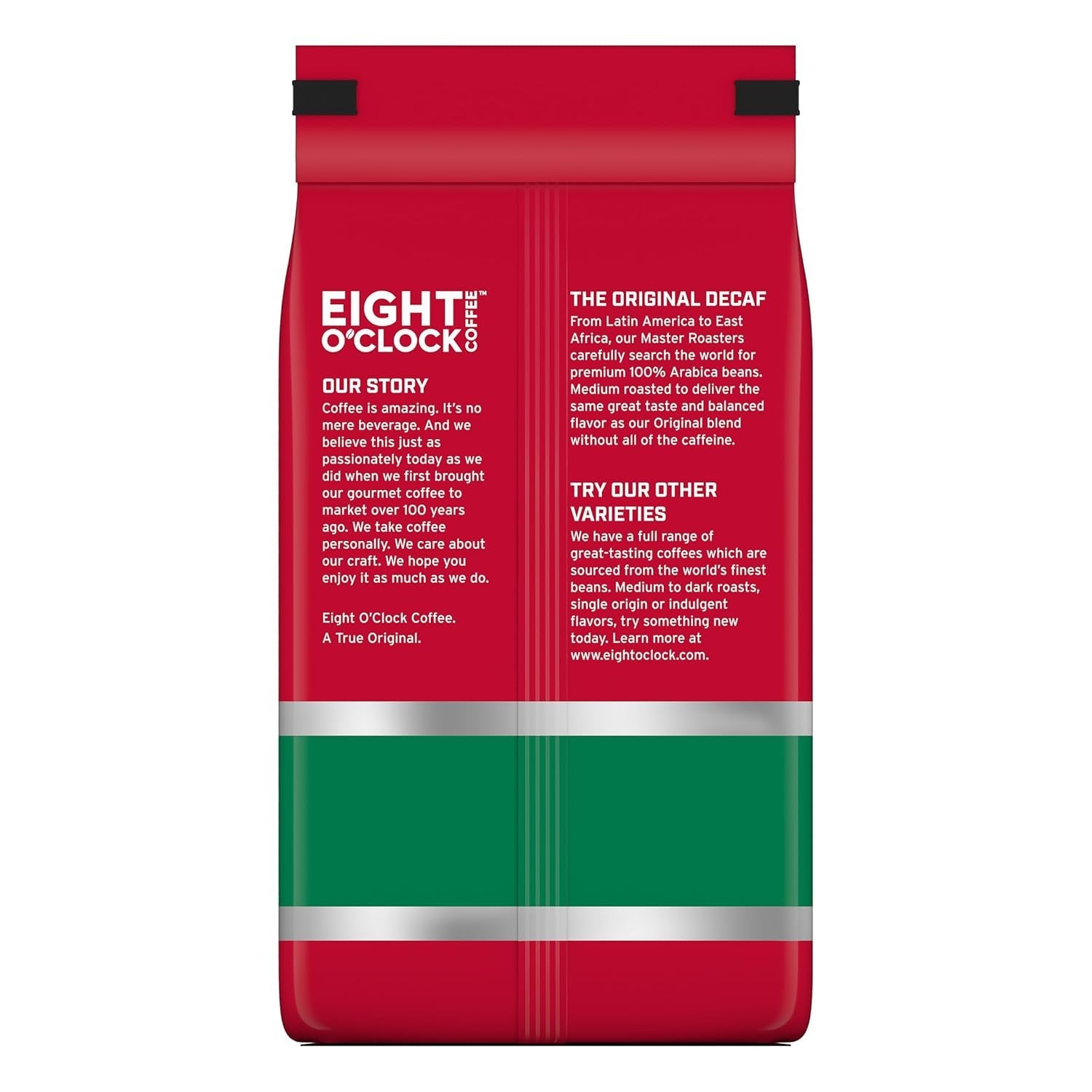 Coffee The Original Decaf, 600 ml (1 Stück) Medium Roast Whole Bean Decaffeinated Coffeinated Coffee, 100% Arabica