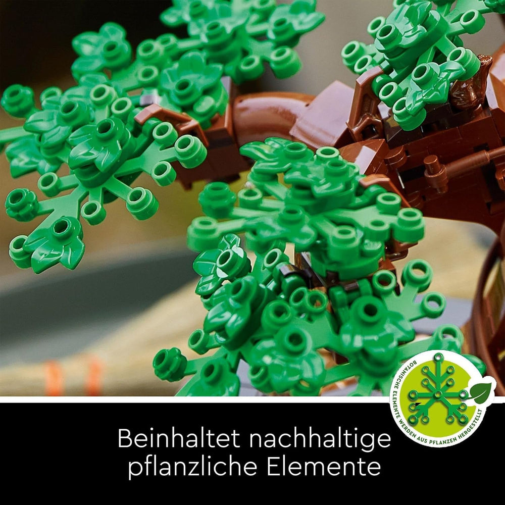 LEGO Botanicals Bonsai Baum Set für Erwachsene - Pflanzen Home Deko Set - DIY Projekt und entspannende kreative Aktivität - Geschenkidee für Frauen und Männer - Botanik Kollektion 10281