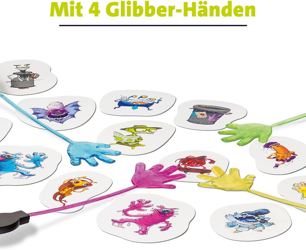 Jocul pentru copii Ravensburger Monster Strong Slime Slap, joc de petrecere și familie, pentru copii și adulți, pentru 2-4 jucători, de la 5 ani