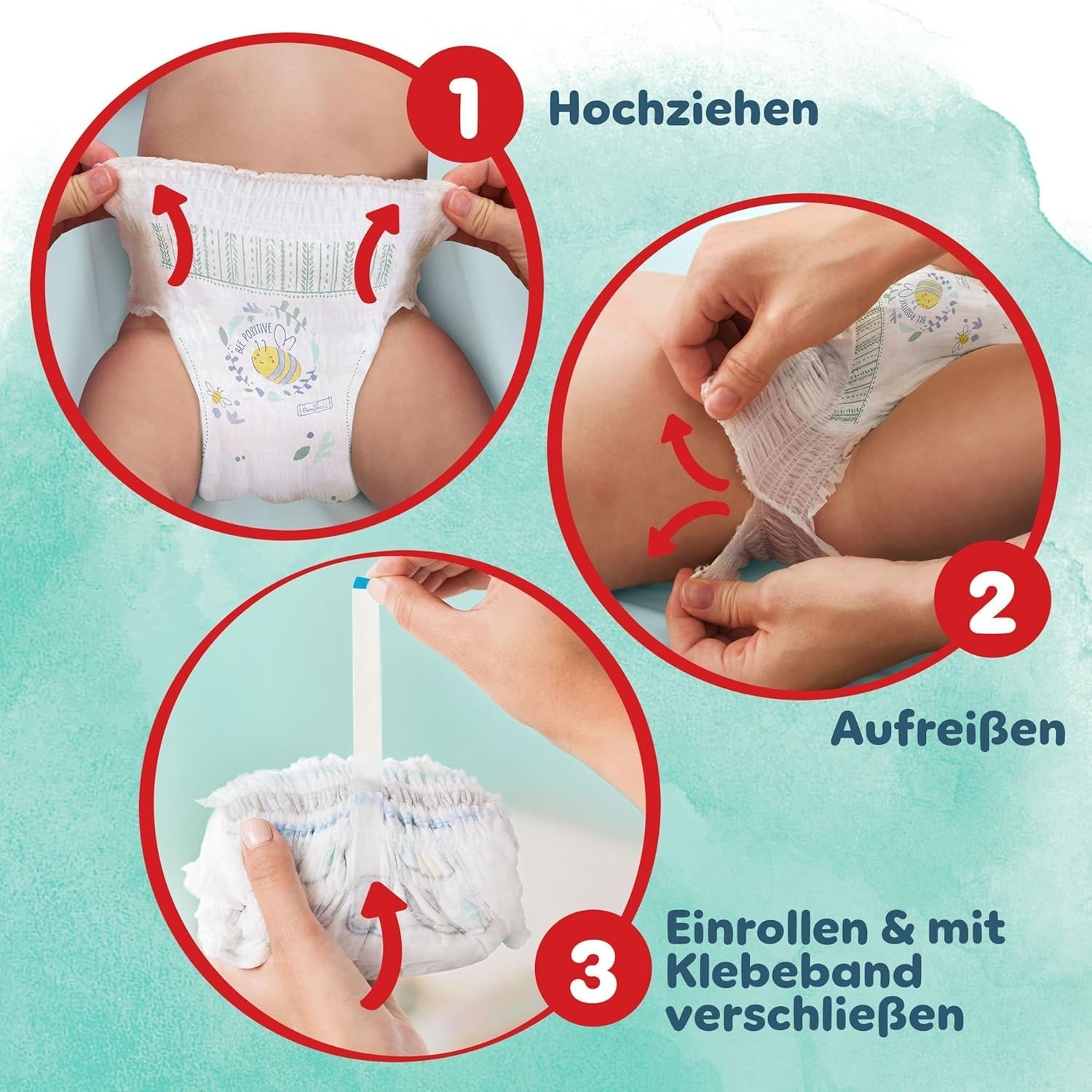 Scutece Pampers Harmony Pants mărimea 6, 132 scutece, 15 kg+, protecție delicată a pielii și confort la 360°