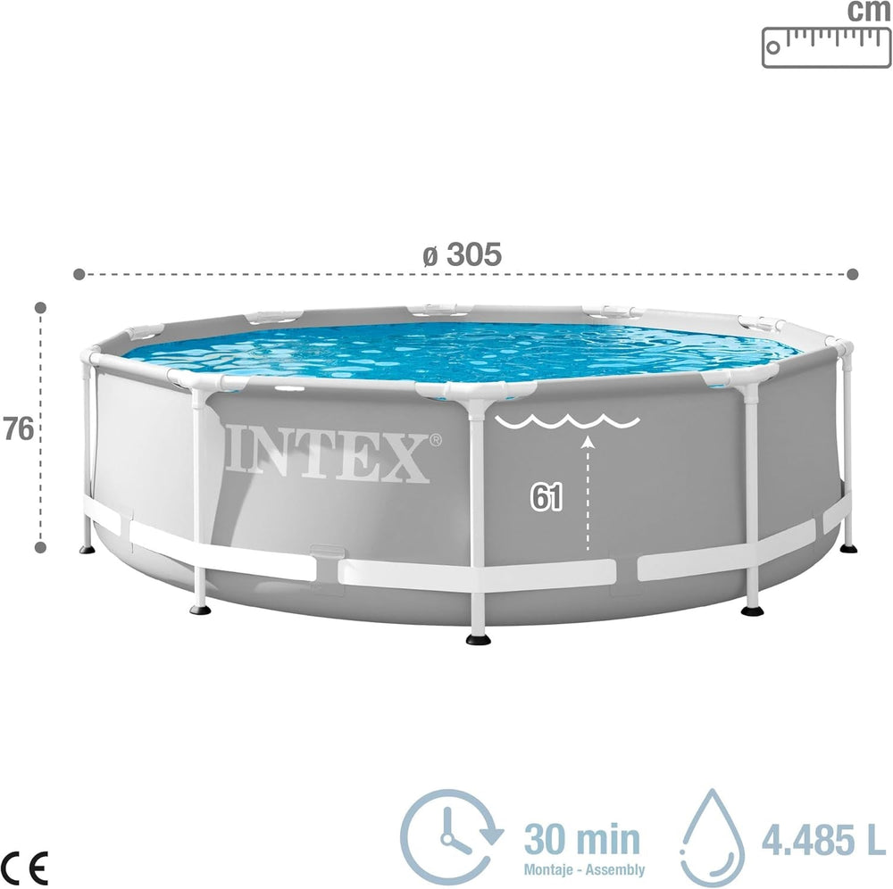 Set piscină cu cadru Prism de 3 m x 76 cm