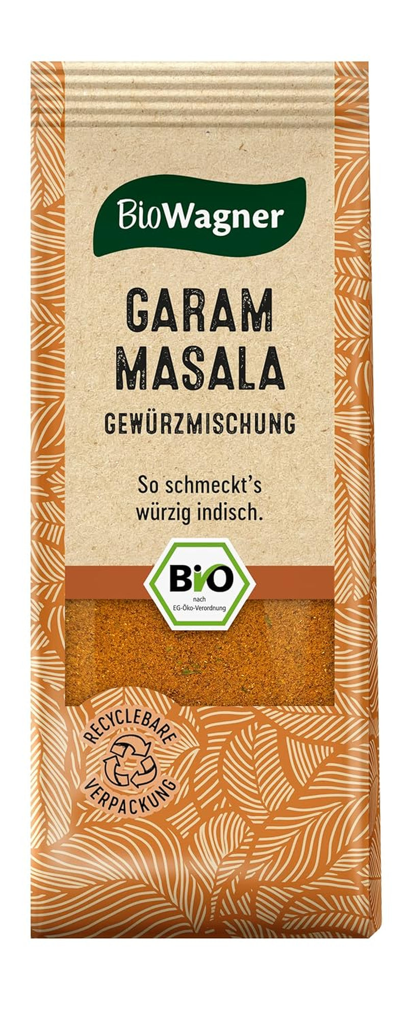 BioWagner - Bio Ras el Hanout, Gewürzmischung für orientalische und arabische Gerichte, ideal für Couscous, Tajine oder Hummus, naturbelassene Bio-Zutaten, recyclebare Verpackung, 50 g