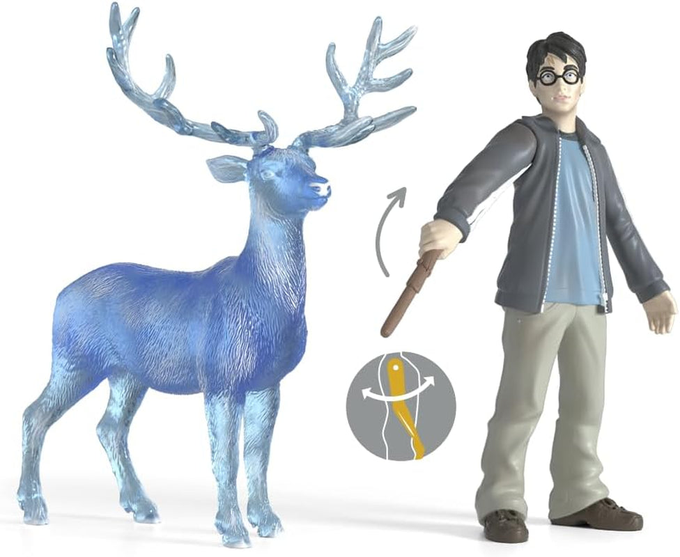 Schleich 42680 Harry Potter & Patronus, de la 6 ani, HARRY POTTER - figurină de joacă, 16 X 11 X 18 cm Action figures Naty Shop