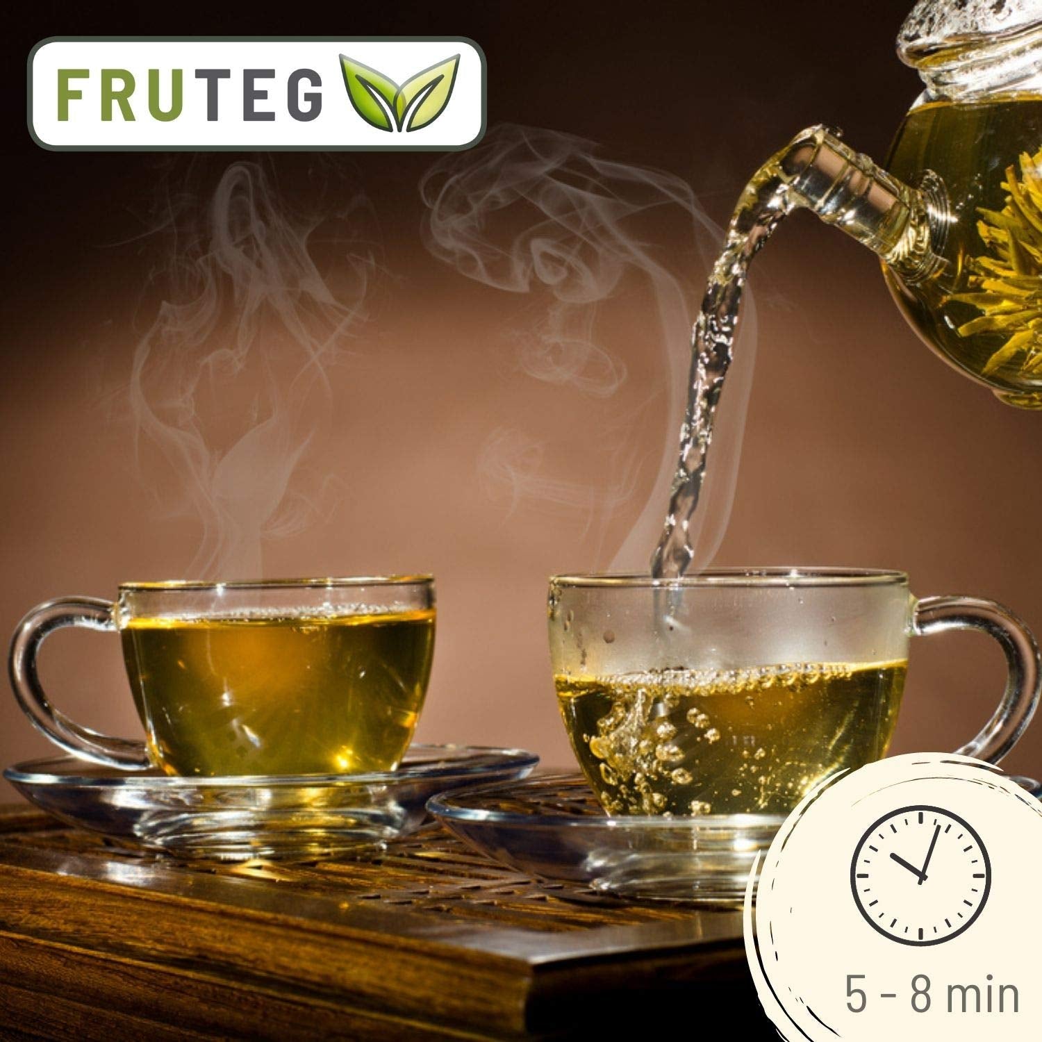 Teeverliebt - Ceai de fructe vrac Mango &amp; Orange 1000 G I Ceai de fructe vrac I Amestec de ceaiuri de vară din culturi ecologice controlate I Ceai de fructe organic vrac 1 kg