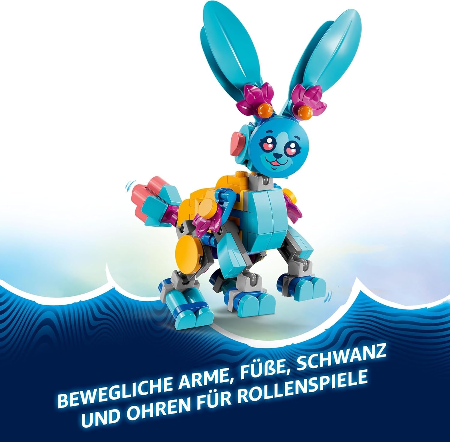 LEGO DREAMZzz Bunchus kreative Tierabenteuer, Spielzeughase für Kinder, 20-in-1 Fantasy-Spielset mit der Minifigur Izzie, Geschenk für Mädchen und Jungen ab 7 Jahren 71488