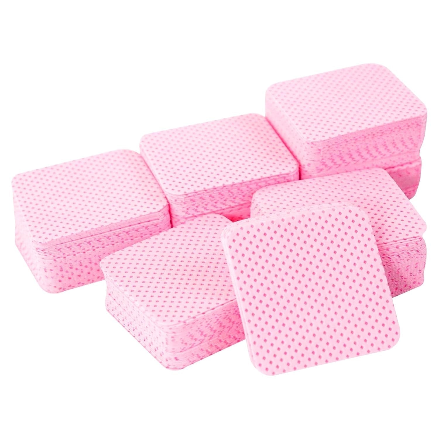 Qufiiry 300 Stück Fusselfreie Nageltücher, Lint Free Nail Wipes, Fusselfrei Nagel Wattepads, Nagel Wischtücher Für Cleaner Gelnägel Nagellackentferner Wattepads Nail Wipes Pads