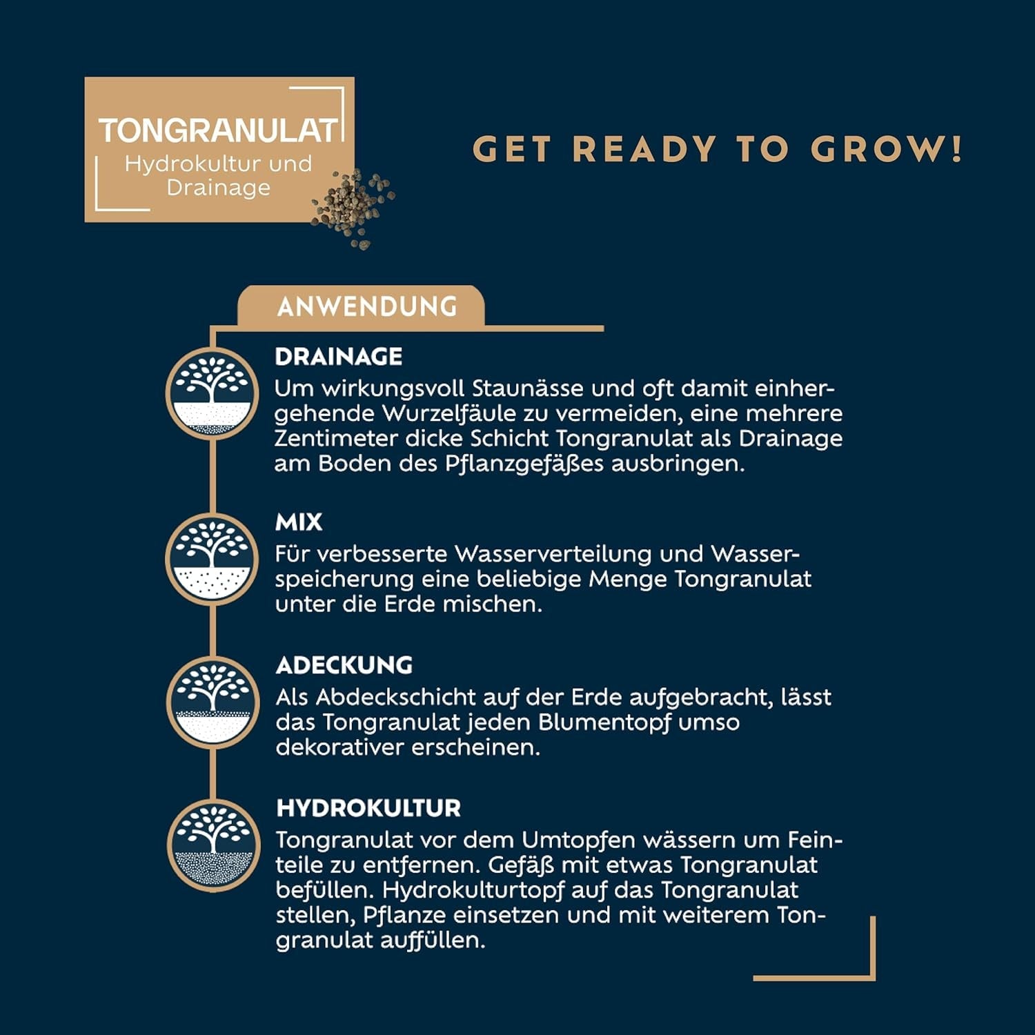 Granule de argilă Westland, 5 l – Granule pentru plante ideale pentru hidroponie, substrat de drenaj fără aditivi chimici, pentru uz interior și exterior