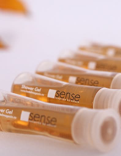 Gel de dus hotelier Sense sticla – 25ml Cosmetica Hoteliera Naty Shop