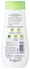 HiPP Baby Șampon + balsam delicat, pachet de 6 (6 x 200ml) Copii - Baie si Skincare Naty Shop