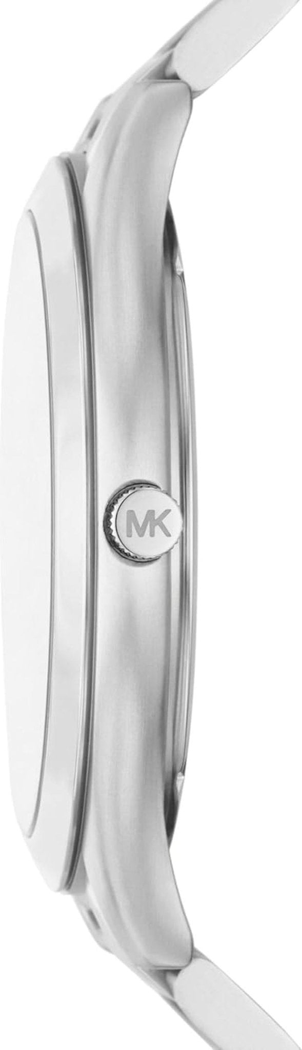 Michael Kors - Slim Runway Collection, culoare argintie, ceas din oțel inoxidabil pentru bărbați MK1060SET Portofel Barbati Naty Shop
