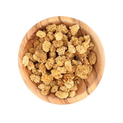 myfruits mure organice uscate, 750g, uscate la soare, fără aditivi. Din agricultura ecologică certificată, mure albe uscate Produse deshidratate Naty Shop
