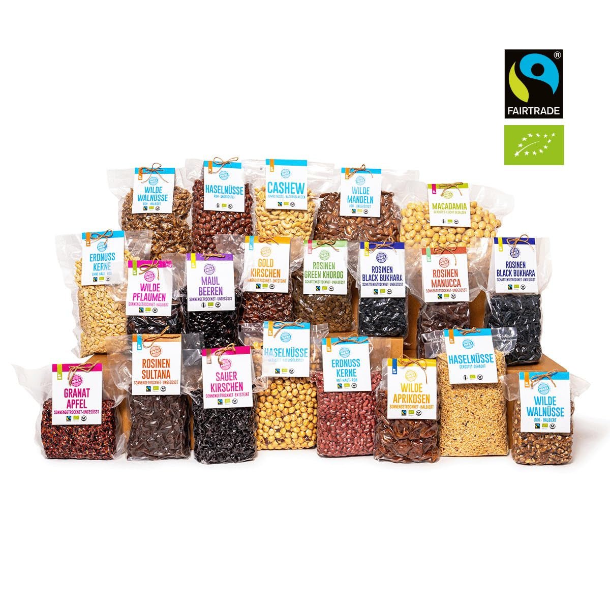 PAKKA Organic Fair Trade Physalis 1kg, fructe de cătină uscate organic și echitabil, neîndulcite, nesulfurate, produse și îmbuteliate direct de producătorul din Columbia, vegan 1000g (1 pachet) Produse deshidratate Naty Shop
