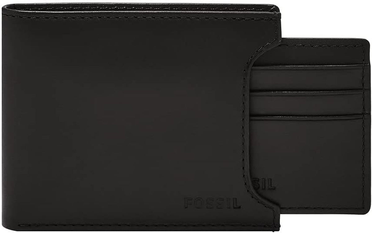 Portofel Fossil pentru bărbați - Derrick RFID Leather Sliding 2 in 1, ML3685001 - 10.9 cm L x 1.27 cm W x 8.9 cm H Portofel Barbati Naty Shop Titlu implicit