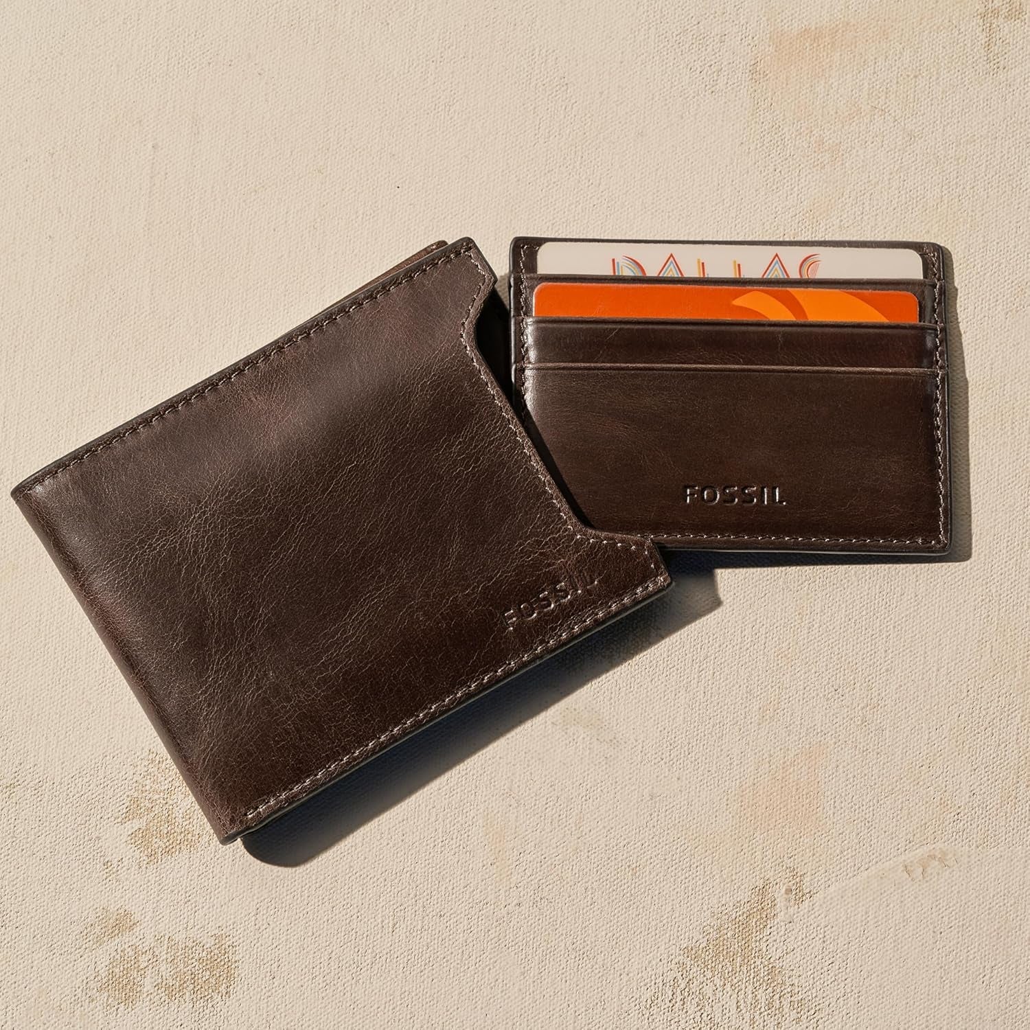 Portofel pentru bărbați Fossil Portofel Barbati Naty Shop