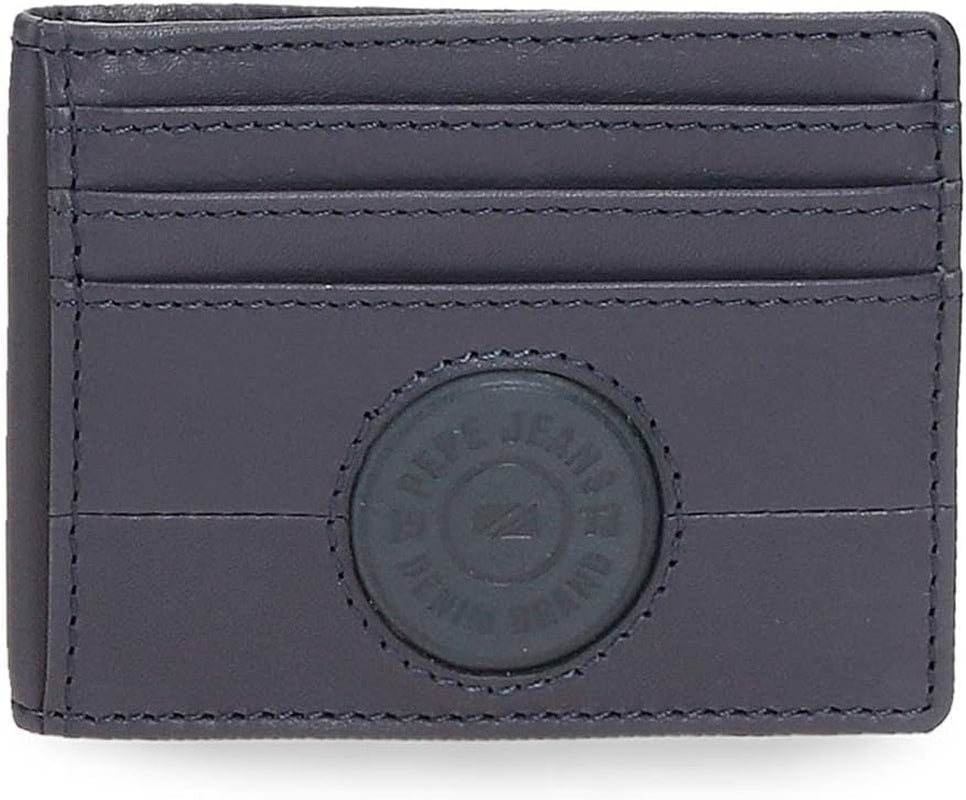 Portofele și poșete din piele de vacă Pepe Jeans Cracker, negru, maro, verde, diferite mărimi - Naty Shop