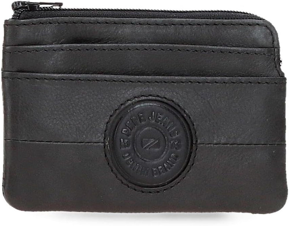 Portofele și poșete din piele de vacă Pepe Jeans Cracker, negru, maro, verde, diferite mărimi - Naty Shop