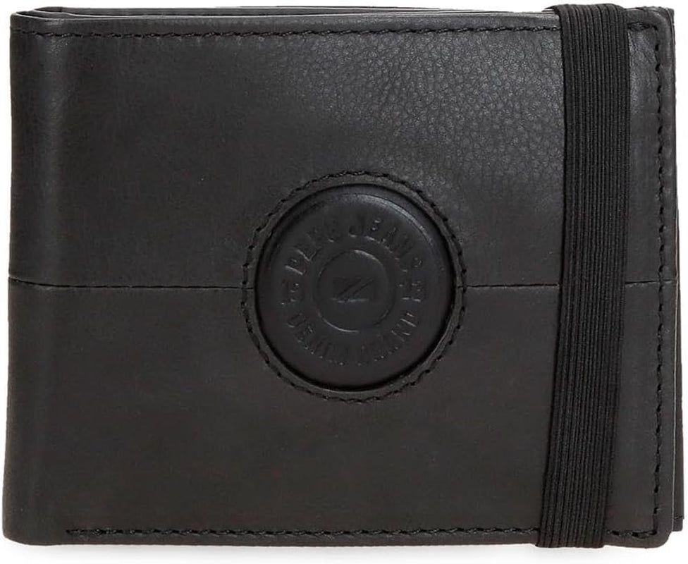 Portofele și poșete din piele de vacă Pepe Jeans Cracker, negru, maro, verde, diferite mărimi - Naty Shop