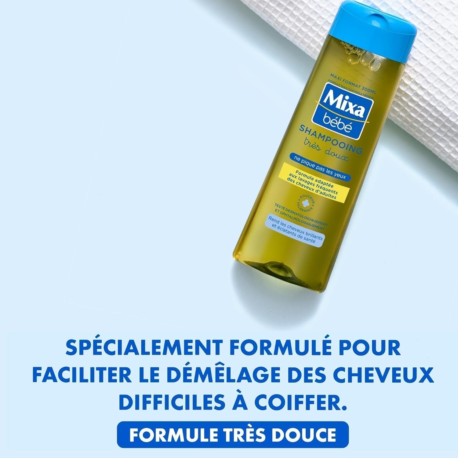 Șampon pentru copii Mixa, foarte moale, 300 ml, 300 ml Copii - Baie si Skincare Naty Shop