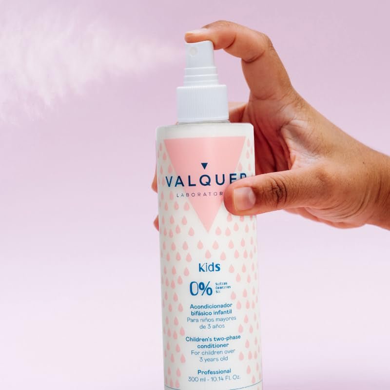 Șampon și balsam de păr pentru copii Valquer fără siliconi, fără sulfați, pentru copii Copii - Baie si Skincare Naty Shop