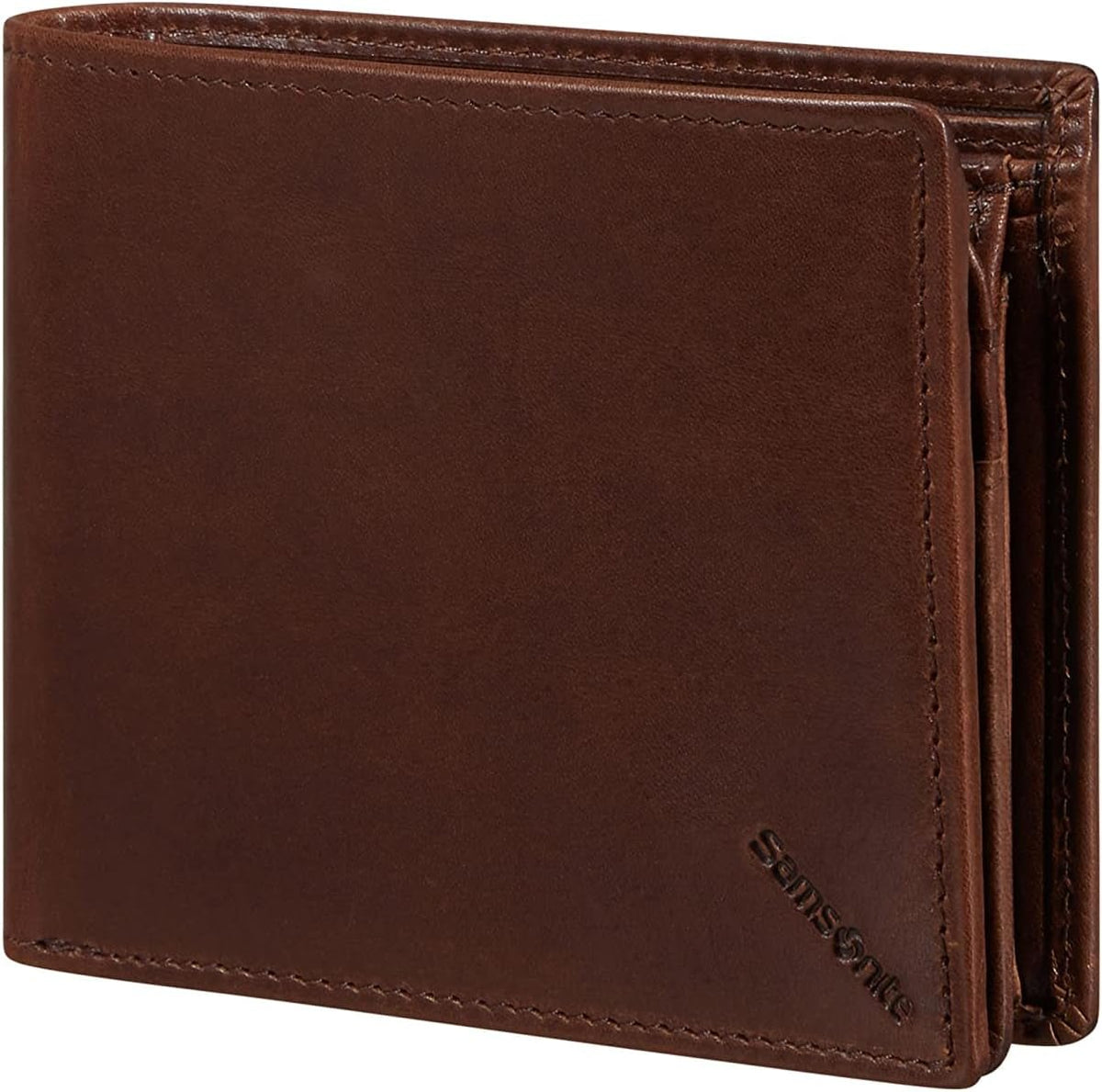 Samsonite Veggy SLG - Portofel, 10,5 cm, maro (maro închis) Portofel Barbati Naty Shop Titlu implicit