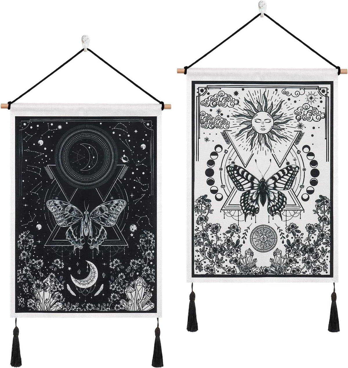 Tapiserie betylifoy bucati tapiserii mici paiete soare luna Casa - Accesorii si Decoratiuni Naty Shop Eclipsă lunară