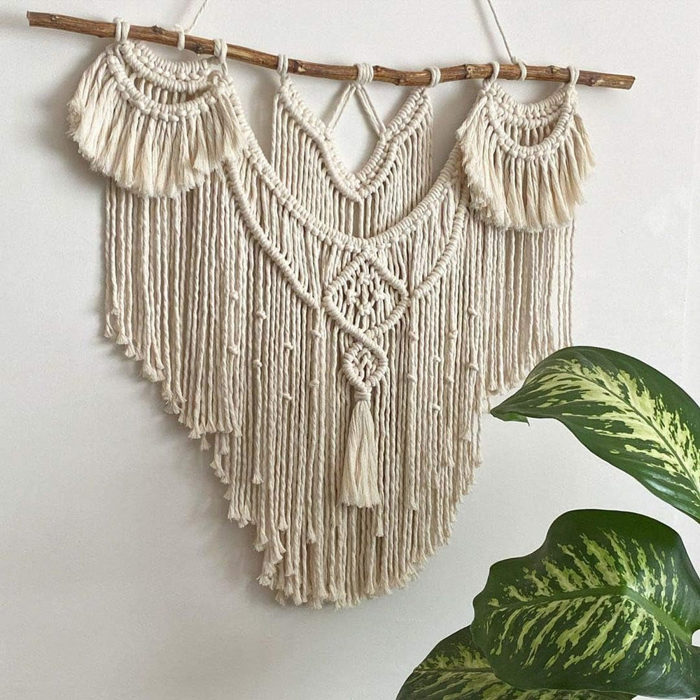 Tapiserie mare natural driftwood bohemian peste headboard Casa - Accesorii si Decoratiuni Naty Shop