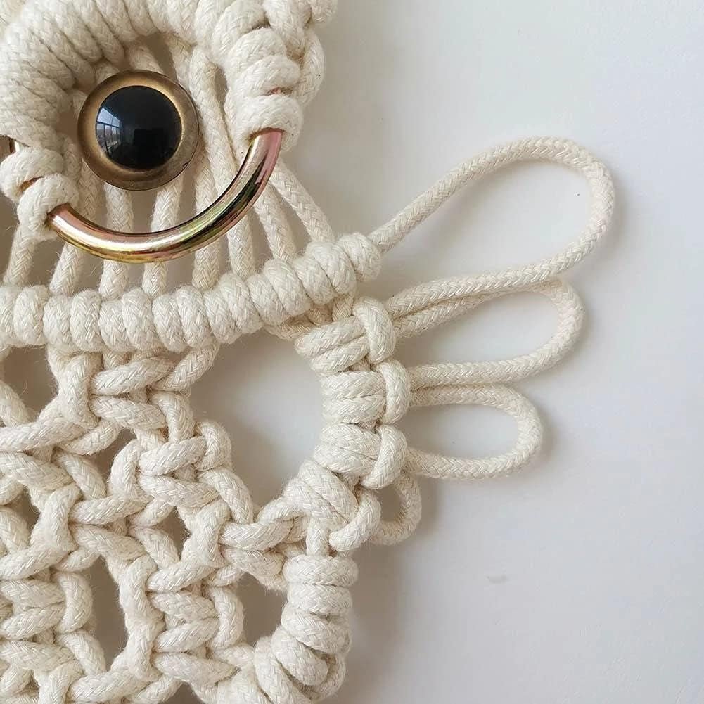 Tapiserie owl tapiseriei14wall decorare din bumbac handmade Casa - Accesorii si Decoratiuni Naty Shop