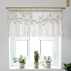 Tapiserie perdea usa tesute fildes Casa - Accesorii si Decoratiuni Naty Shop Fildeș