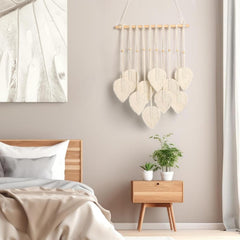 Tapiserie quotre manual plat ghirlanda tesute frunze Casa - Accesorii si Decoratiuni Naty Shop
