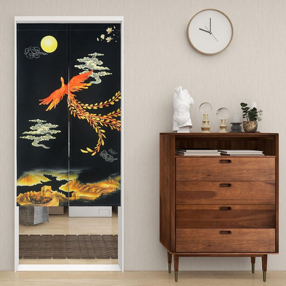 Tapiserie stilul japonez noren lunga groasa usa separare Casa - Accesorii si Decoratiuni Naty Shop H150 X W85 Cm (pachet de 1)