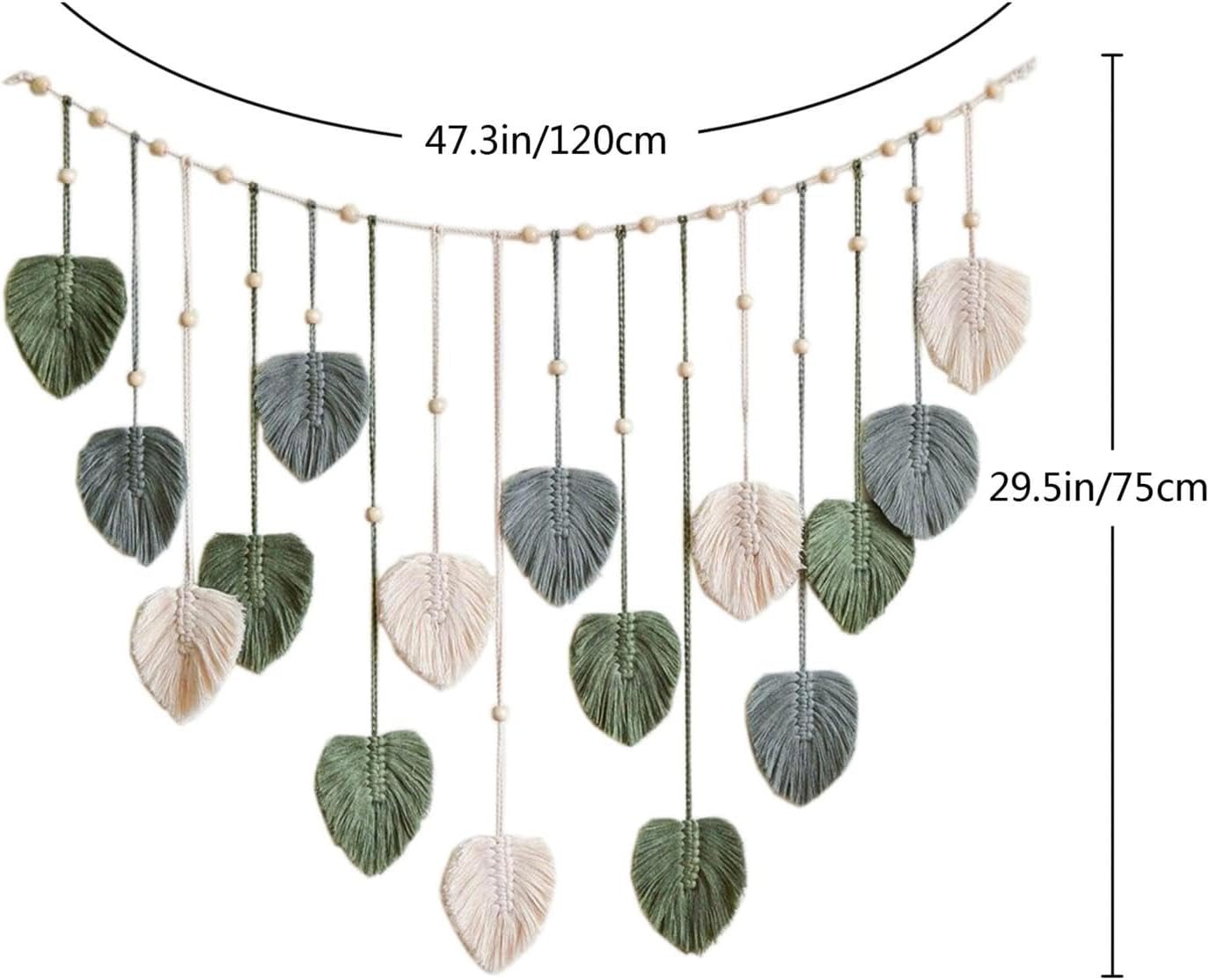Tapiserie tesuta decorare acasa ornament chic clipuri Casa - Accesorii si Decoratiuni Naty Shop