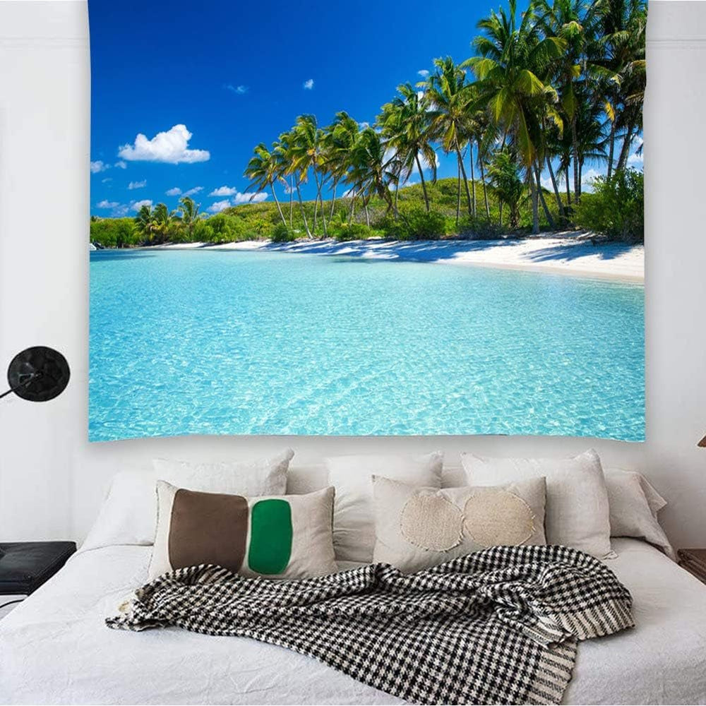 Tapiserie yisure plaja mare tropical peisaj Casa - Accesorii si Decoratiuni Naty Shop
